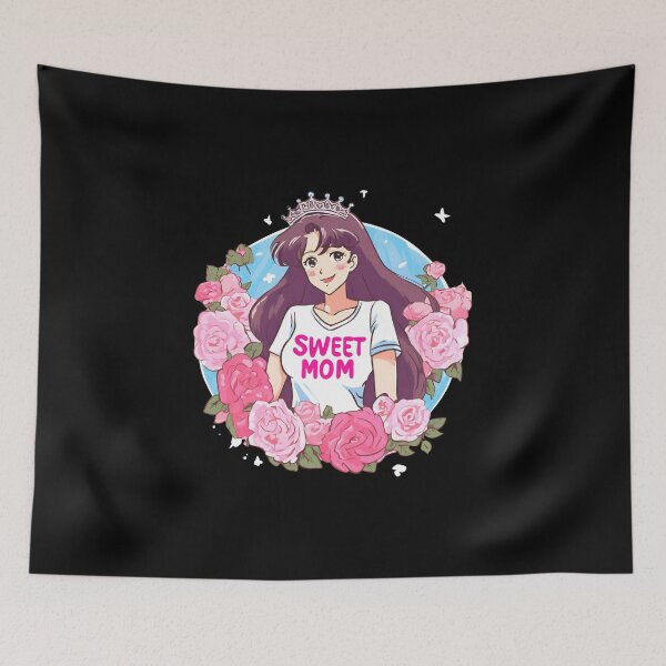 Item preview, Sweet mommy, pretty princess.Anime style.  designed and sold by DONandEK.
