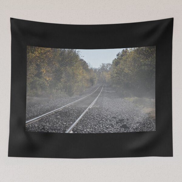 Item preview, Dusty Rural Train Tracks designed and sold by SEEphotos7171.