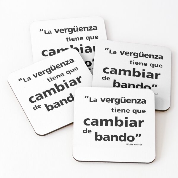 Item preview, La verguenza cambiará de bando. Pelicot designed and sold by tiquismiquis.