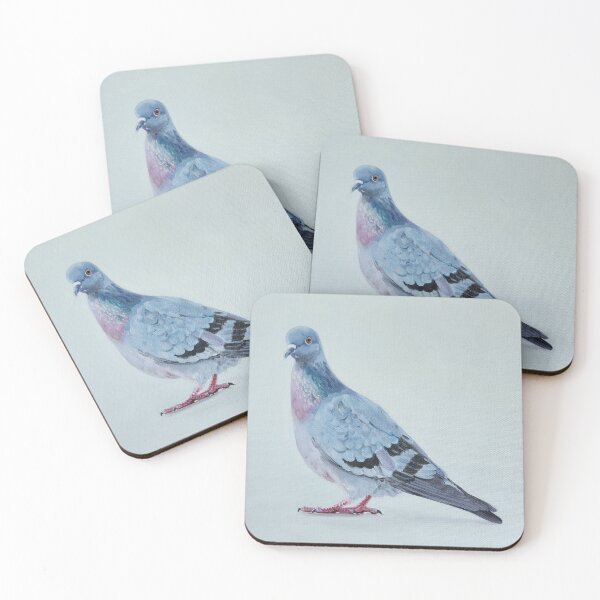 Item preview, Rock Pigeon 2 painting  designed and sold by Emily Bickell.