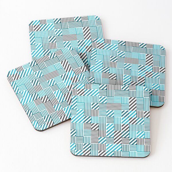 Item preview, high density abstract stripe pattern 2 designed and sold by CYartist-design.