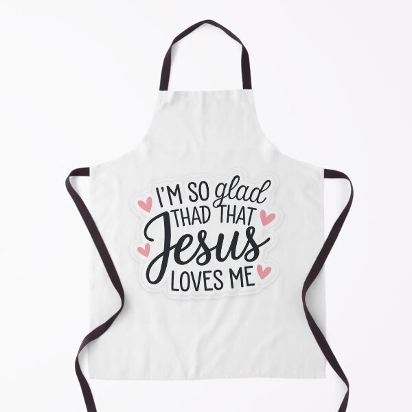 Item preview,  I AM SO GLAD THAT JESUS LOVES ME .  CHRISTIAN QUOTE  designed and sold by Obinne.
