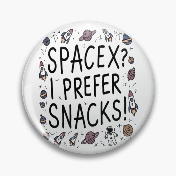 Artikelvorschau, Elon Musk SpaceX? Ich bevorzuge Snacks entworfen und verkauft von SanadDiab.