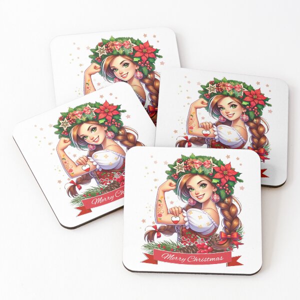 Item preview, Polish Girl Christmas Polish Woman Krakowianka Xmas Poland designed and sold by happiecatstore.