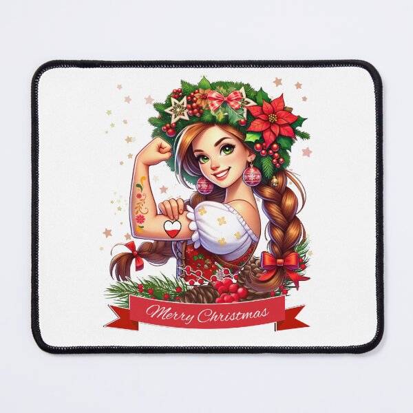 Item preview, Polish Girl Christmas Polish Woman Krakowianka Xmas Poland designed and sold by happiecatstore.