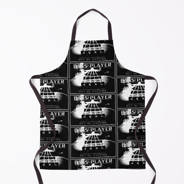 Item preview, Bass Player out of Passion - Bassist / Bass Guitar Design (Black print) designed and sold by aurielphoenix.