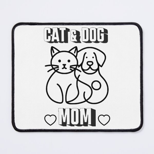 Item preview, Cat & Dog MOM Line Art Design Sticker And More designed and sold by CRandRRstickers.