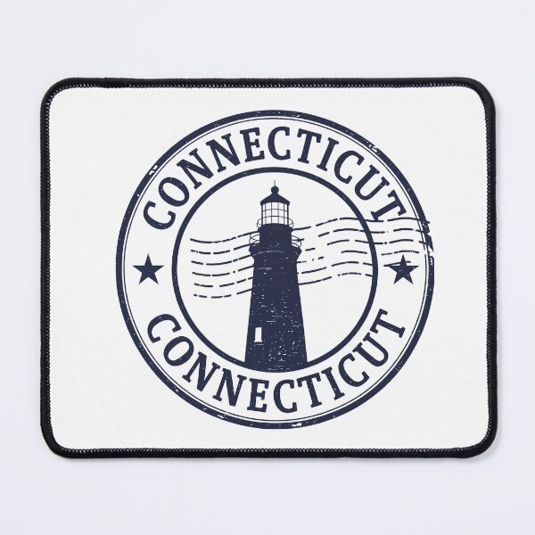 Item preview, United States on stamps - Connecticut designed and sold by CleanDecor.