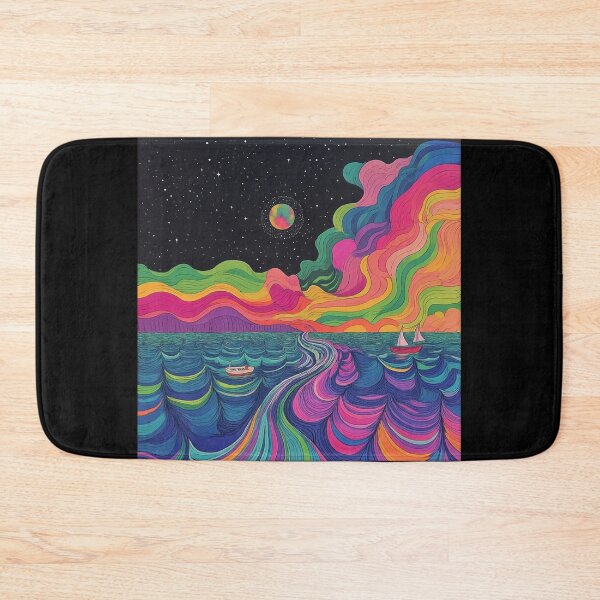 Aperçu de l'œuvre Emplacements ondulés créée et vendue par Mushies & Mandalas.