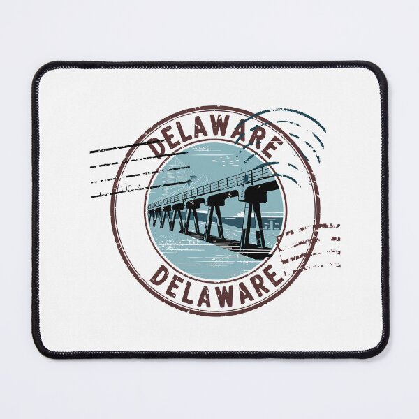 Item preview, United States on stamps - Delaware designed and sold by CleanDecor.