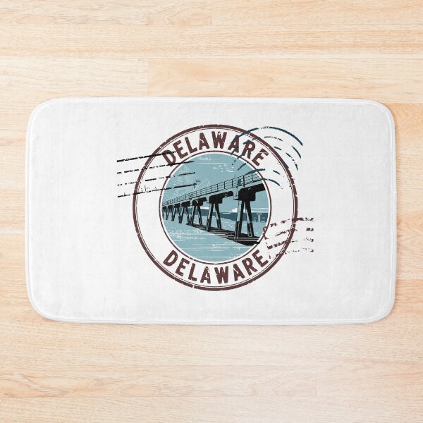 Item preview, United States on stamps - Delaware designed and sold by CleanDecor.