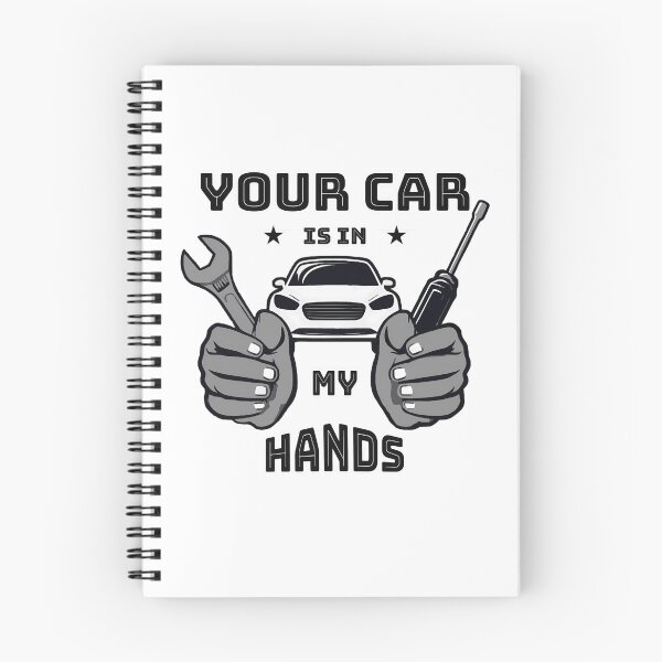Item preview, Funny Car Mechanic Quote – 'Your Car is in My Hands' | Auto Mechanic Joke | Automotive Humor designed and sold by MystiqSlav.