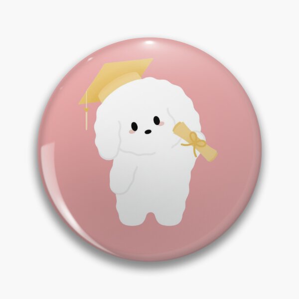Item preview, Adorable dog graduation icon designed and sold by AbdibarZoe.