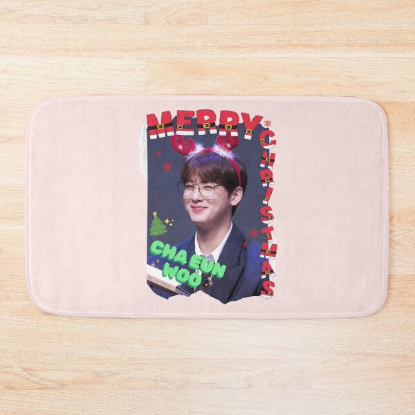 Item preview, Cha Eun Woo Merry Christmas Fanart Collage designed and sold by AJUNICE STUDIO.