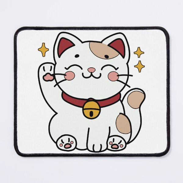 Item preview, Lucky Cat Charm: Kawaii Fortune Kitty designed and sold by lavavamp.