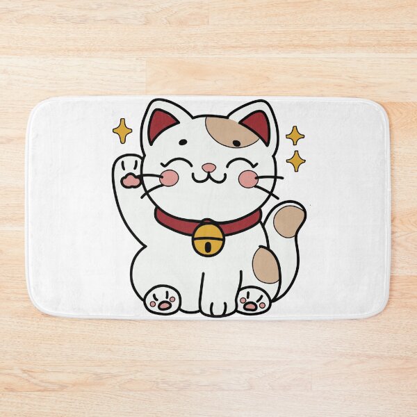 Item preview, Lucky Cat Charm: Kawaii Fortune Kitty designed and sold by lavavamp.