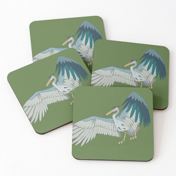 Item preview, The grey heron designed and sold by Two-for-Joy.
