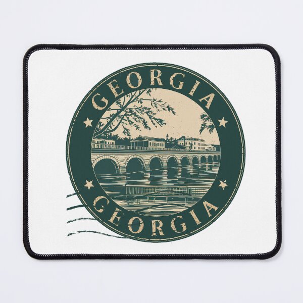 Item preview, United States on stamps - Georgia designed and sold by CleanDecor.