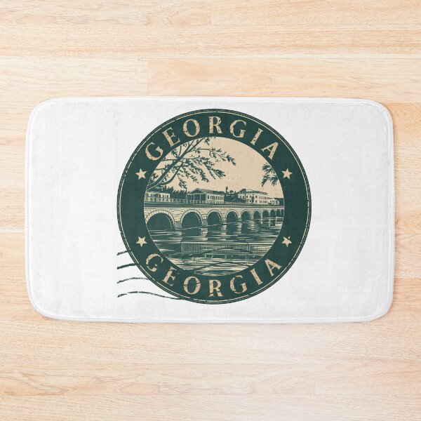 Item preview, United States on stamps - Georgia designed and sold by CleanDecor.