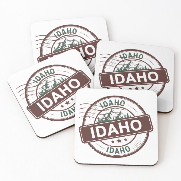 Item preview, United States on stamps - Idaho designed and sold by CleanDecor.