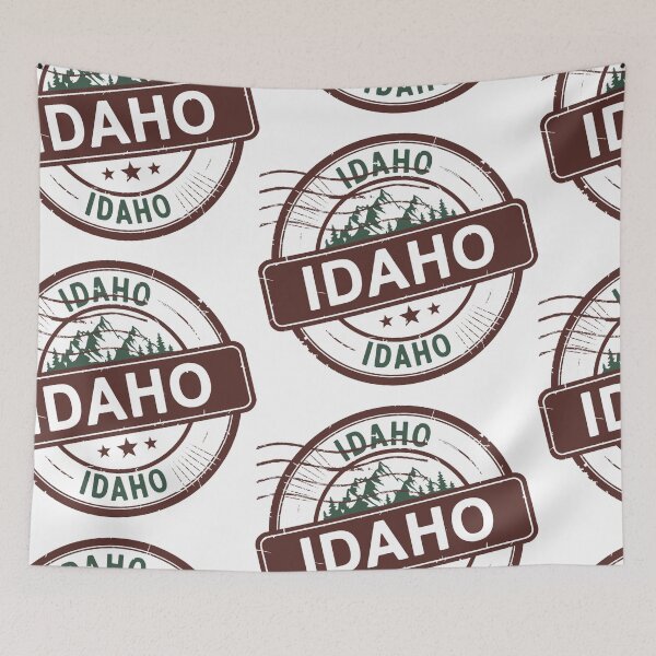 Item preview, United States on stamps - Idaho designed and sold by CleanDecor.
