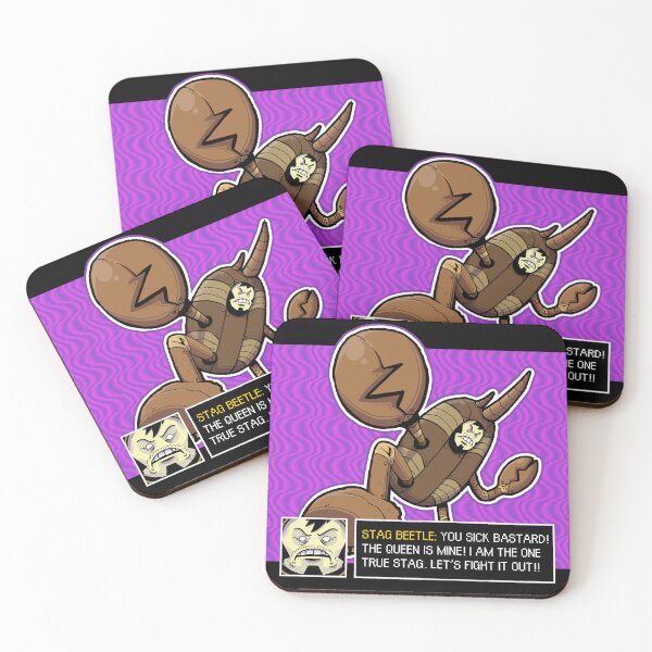 Item preview, Stag Beetle Battle designed and sold by lilchokedout.
