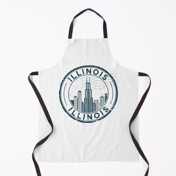Item preview, United States on stamps - Illinois designed and sold by CleanDecor.