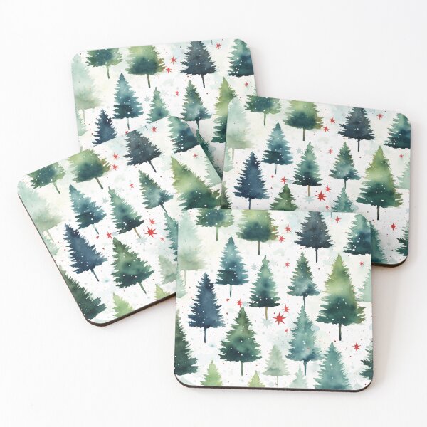 Item preview, Watercolour Christmas Tree Seamless Pattern. Pine Tree Pattern designed and sold by DesignHouse07.