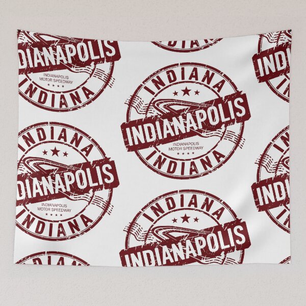 Item preview, United States on stamps - Indiana designed and sold by CleanDecor.