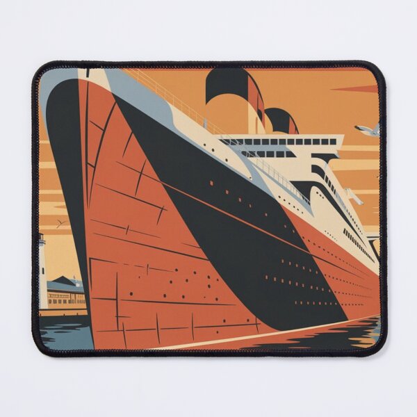Item preview, Long Beach Vintage Travel Poster designed and sold by TravelerRat.