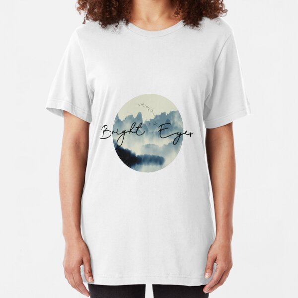 Bright Eyes t-shirt, Bright eyes lyrics, Conor oberst Slim Fit T-Shirt