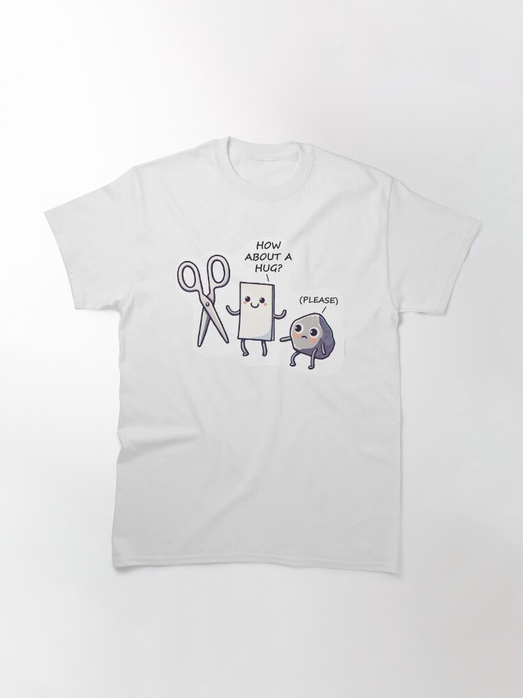 Pierre, ciseaux, fou T-shirt classique
