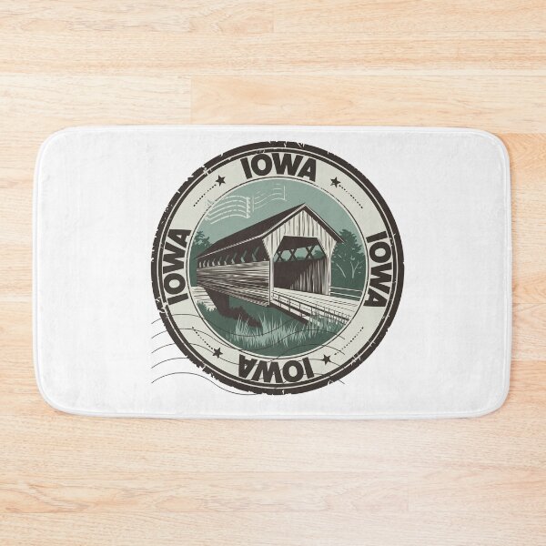 Item preview, United States on stamps - Iowa designed and sold by CleanDecor.