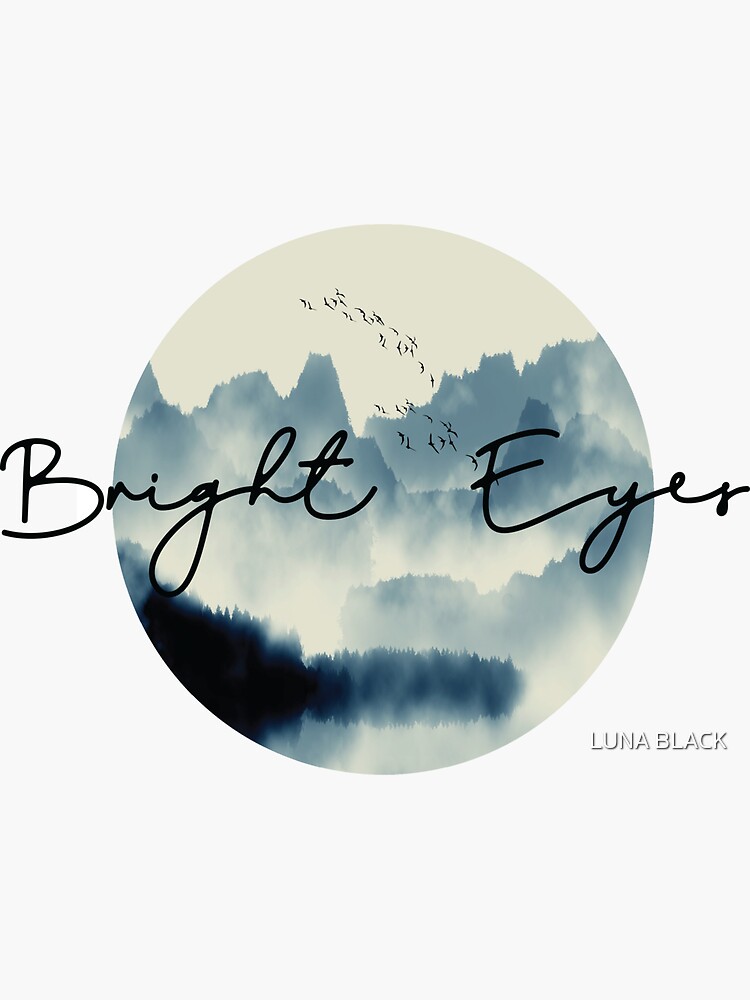 Bright Eyes Lyrics Stickers for Sale | Redbubble