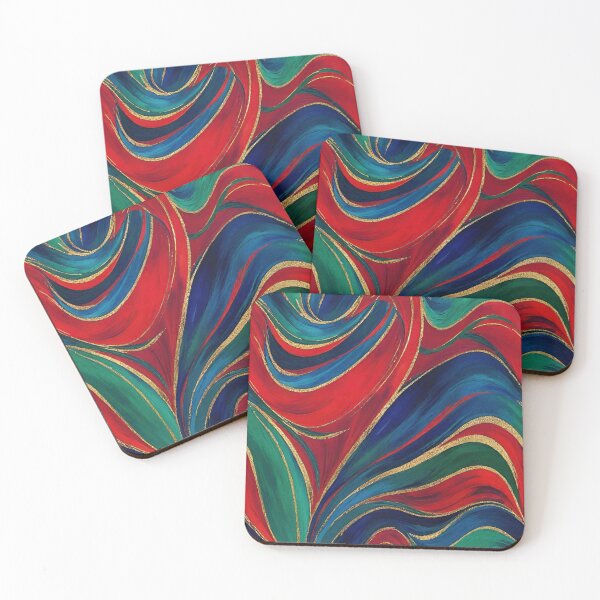 Item preview, Rich Christmas Swirls designed and sold by BubbleGalaxy.