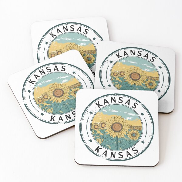 Item preview, United States on stamps - Kansas designed and sold by CleanDecor.