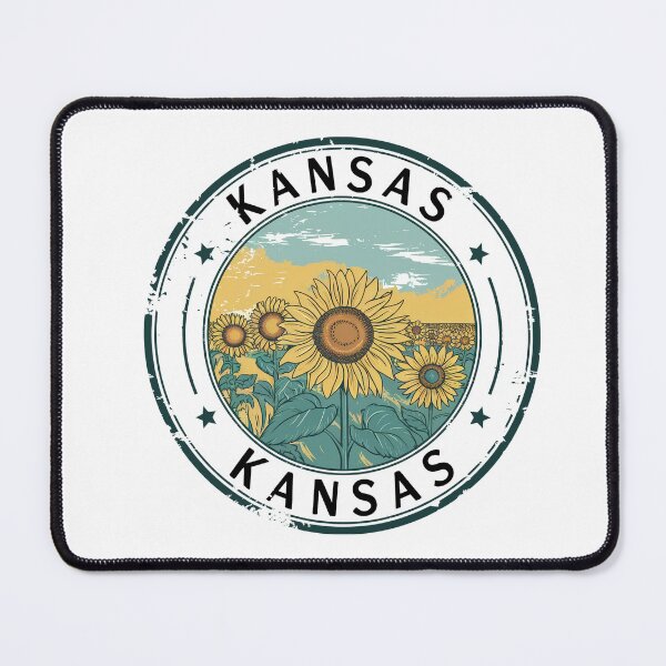 Item preview, United States on stamps - Kansas designed and sold by CleanDecor.