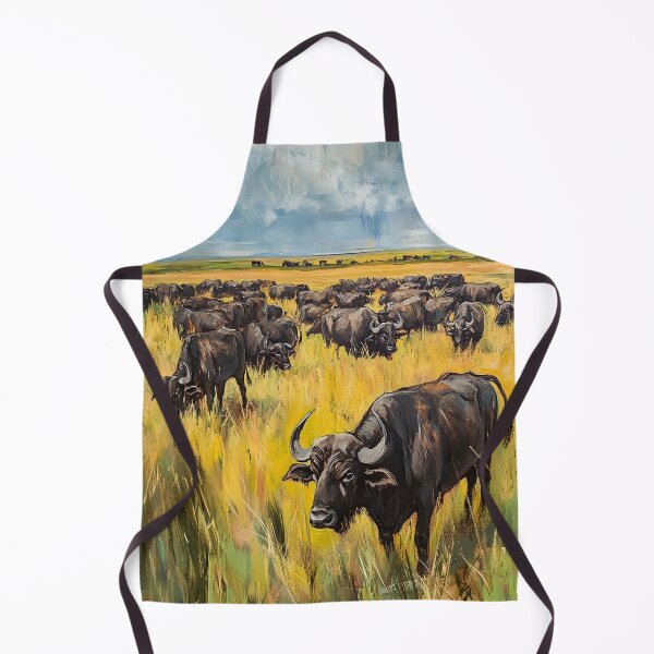 Item preview, Herd of buffaloes designed and sold by Naturapassion.