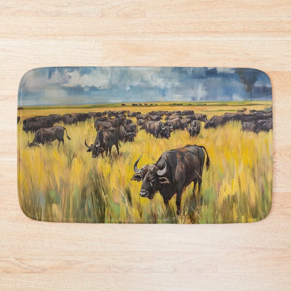 Item preview, Herd of buffaloes designed and sold by Naturapassion.