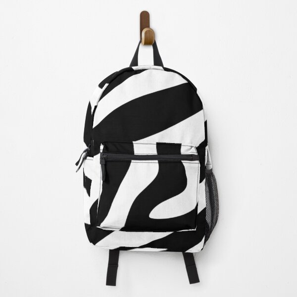 Item preview, Rayas de cebra llamativas, minimalista en blanco y negro designed and sold by InkyFigment.
