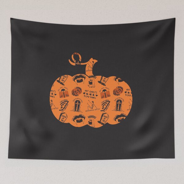 Item preview, Bookish Halloween Pumpkin designed and sold by Megurix.