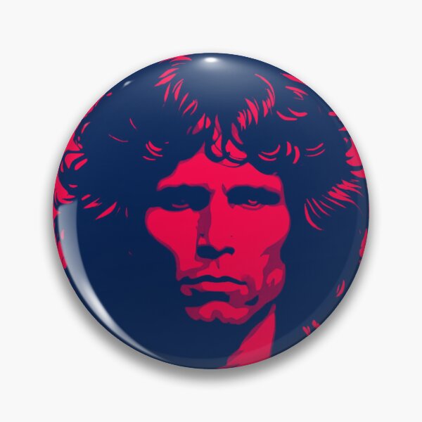Artikelvorschau, Jim Morrison Dunkelrotes Kunstwerk | TheAmericanPoet entworfen und verkauft von TheAmericanPoet.