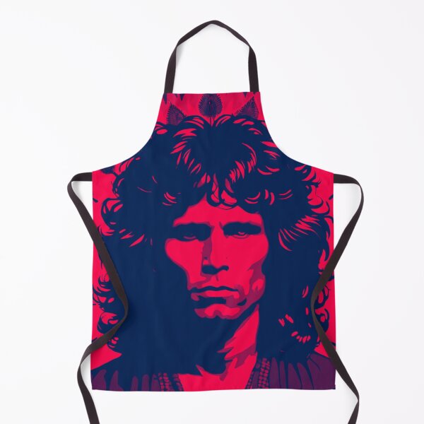 Aperçu de l'œuvre Jim Morrison Œuvre d’art rouge foncé | Le poète américain créée et vendue par TheAmericanPoet.