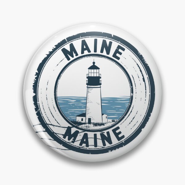 Item preview, United States on stamps - Maine designed and sold by CleanDecor.