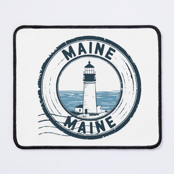 Item preview, United States on stamps - Maine designed and sold by CleanDecor.