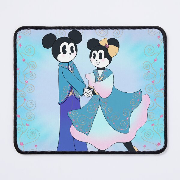 Item preview, Fantasy Springs Minnie and Mickey 2 designed and sold by GoldenHeartArt.