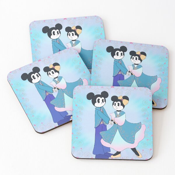 Item preview, Fantasy Springs Minnie and Mickey 2 designed and sold by GoldenHeartArt.