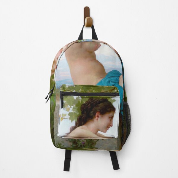 Item preview, A young girl defending herself against Eros - William Bougereau designed and sold by Vintage Designs +.