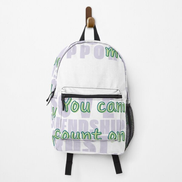 Item preview, You Can Count On Me Love Friendship Trust Support designed and sold by ZIPsketch.