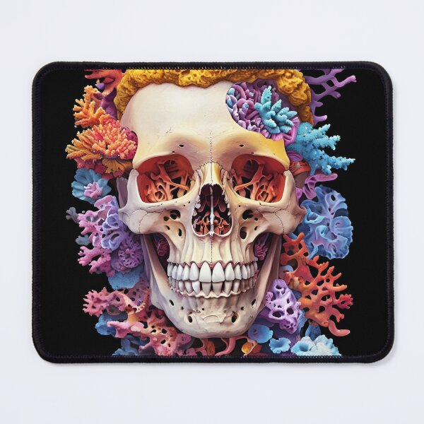 Item preview, skull in the coral reef designed and sold by nbg2012.